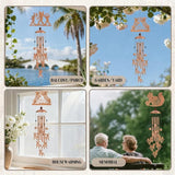 Squirrel Gifts Wind Chimes - Metal Hanging Windchime Outdoor Decoration for Garden Backyard Indoor Balcony Waterproof Christmas New Year Birthday Gift for Animal Lover Women Mom Grandma