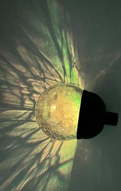 Wind Spinner - Replacement Solar Powered Glass Ball for Newer Version of Solar Multi-Color