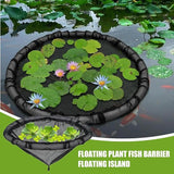 Floating Pond Corral Plant Rings - 90g 45 Cms, and Round Floating Plant Ring Fine Mesh Nets, Planters for Garden Pond Decoration Home | Outdoor Decors Maintaining Water Features Utilizations