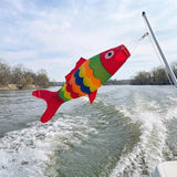 Madrona Brands Colorful Fish Windsock | Durable Outdoor Hanging Decoration | Yard, Garden, Boat, Home | 40-Inch