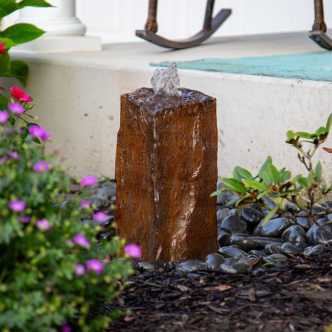 Aquascape Faux Basalt Column Fountain, 18 inch, 78361
