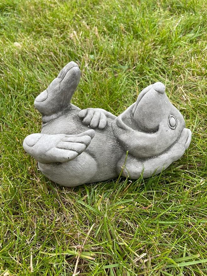 Mole Stone Garden Statue | Outdoor Animal Sculpture Decoration Farm Ornament