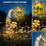 Solar Watering Can Light, Solar Yard Decorations Outdoor,Garden Decor Lights for Yard,IP65 Waterproof Hanging Lantern Lights,Outside Patio Lawn, Gifts for Mom Grandma Women Birthday