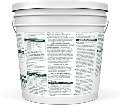Aquascape EcoBlast Contact Granular Algaecide for Ponds, Waterfalls, Fountains, Streams, and Rocks, 7 lb / 3.2 kg, 29313