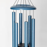 Corinthian Bells by Wind River - 36 inch Sky Blue Wind Chime for Patio, Backyard, Garden, and Outdoor Decor (Aluminum Chime) Made in The USA