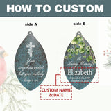ASTARIN Personalized Memorial Gifts Wind Chimes, Sympathy Customized Wind Chimes in Loving Memory of Dad/Mom, Memorial Gifts for Loss, 35inch Wind Chime Deep Tone for Outdoor, Produced in USA