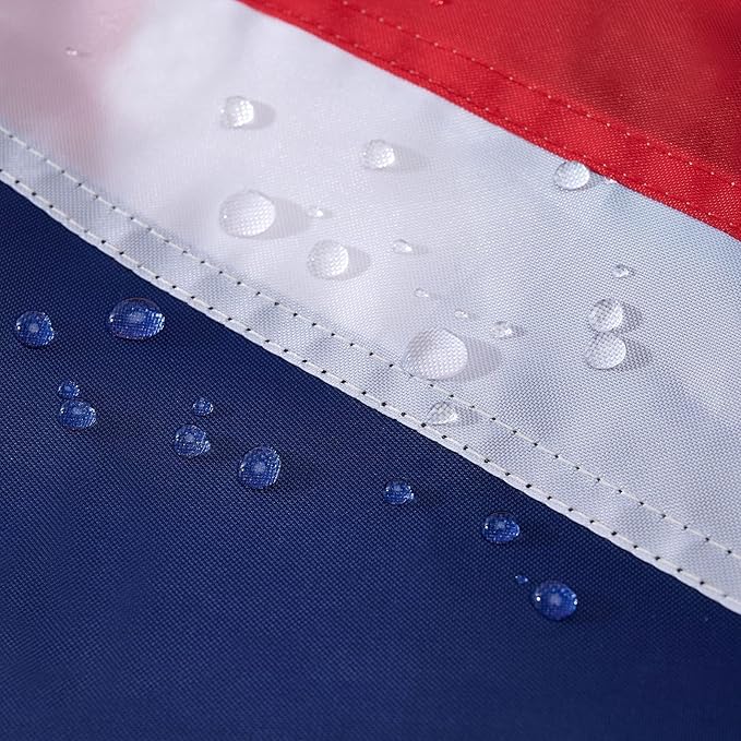 Puerto Rico Puerto Rican Flag 3x5 FT for Outside - Heavy Duty Nylony Puerto Rican National Flags with Embroidered Stars & Sewn Stripes, Brass Grommets - Vibrant Outdoor PR Flags for All Weather