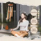 Leebbsin Best Friend Birthday Gifts for Women, Friendship Wind Chimes, Birthday Gift for Best Friend, Soul Sister, Bestie, Friendship Gifts Ideas for Graduation Thanksgiving Chirstmas Large-36''