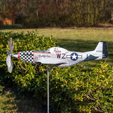 Airplane Wind Spinner, Airplane Weather Vane for The Yard Garden Wind Sculpture Windmill Aircraft Pinwheel Metal Handmade A-irplane W-eathervanes Windmill Outdoor Courtyard Decor Garden Pinwheels