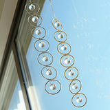 2PCS Crystals Hanging Ornaments Decor Pendant Ornament with 20mm Crystal Balls for Wind Chimes, Hanging Sunlight Catche, Window Ornament, Meditation, Fengshui, Yoga