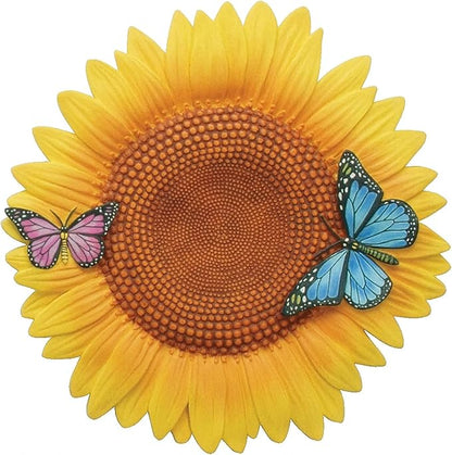 Spoontiques - Garden Décor - Sunflower Stepping Stone - Decorative Stone for Garden