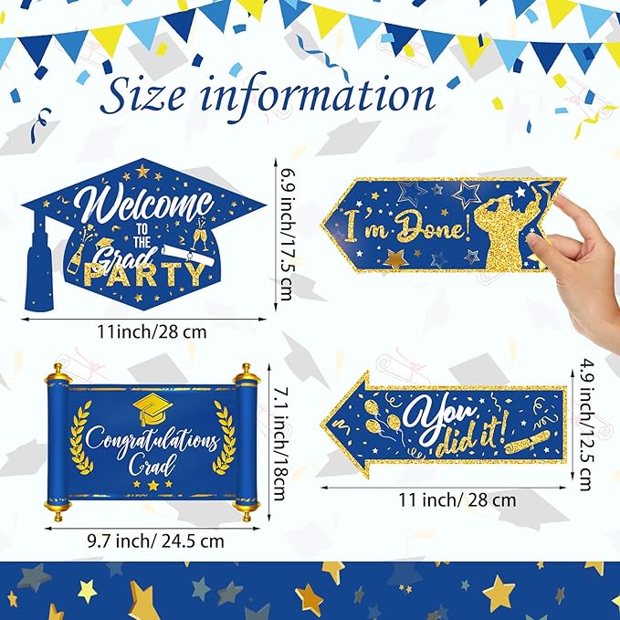Camping Party Sign Camping Party Themed Directional Signs Camper Welcome Yard Outdoor Wall Sign Supplies Photo Props Backdrop Decoration Decor(Vivid)