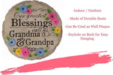 Spoontiques - Garden Décor - Greatest Blessing Stepping Stone - Decorative Stone for Garden