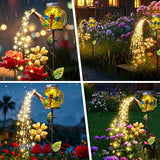 Solar Watering Can Light, Solar Yard Decorations Outdoor,Garden Decor Lights for Yard,IP65 Waterproof Hanging Lantern Lights,Outside Patio Lawn, Gifts for Mom Grandma Women Birthday