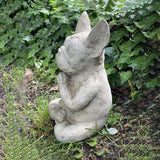 Garden Statues Garden Animal Sculpture Garden Ornament, Vintage Outdoor Garden Statues, Waterproof Resin Sculpture, Statue Outdoor Animal Sculpture for Resin Home or Garden Decoration Yard Lawn Garden