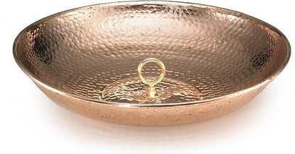 Good Directions 479P Rain Chain Basin Large 16-1/2 Inch Diameter, 4 Inches High, 100% Pure Copper