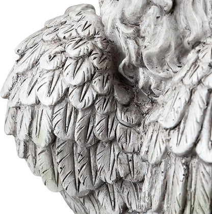Northlight 14.75" Set of 2 Cherub Angels with Instruments Outdoor Garden Statues