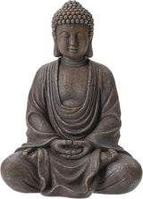 9.8" Buddha Statue Outdoor, Resin Garden Buddha Statue, Buddha Statues Indoor for Home Decor, Buddha Garden Statues Zen Decor for Yard, Patio, Lawn
