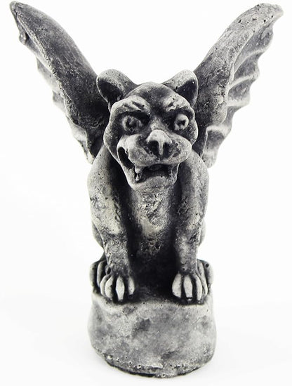 Gargoyle Cement Gargoyle Concrete Gothic European Halloween Statue French Cast Stone Outdoor Goth Statues