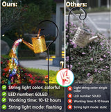 SRNPMIU Solar Watering Can Light, Solar Yard Decorations Outdoor, Garden Decor Lights, IP65 Waterproof Hanging Lantern Lights, Flower Bed Decor, Gifts for Grandma, Women, Mom