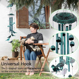 Askhald Bird Wind Chimes for Outside Windchimes Outdoors with 6 Wind Bells Hanging Decor for Patio Garden Porch Backyard Birthday Thanksgiving Christmas for Mom Grandma Nana