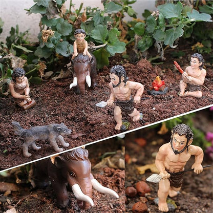 Unique Wildlife Sculpture Set Simulations Wildlife Sculpture Statues Outdoor Garden Decors Handmade Decors for Yard Texture