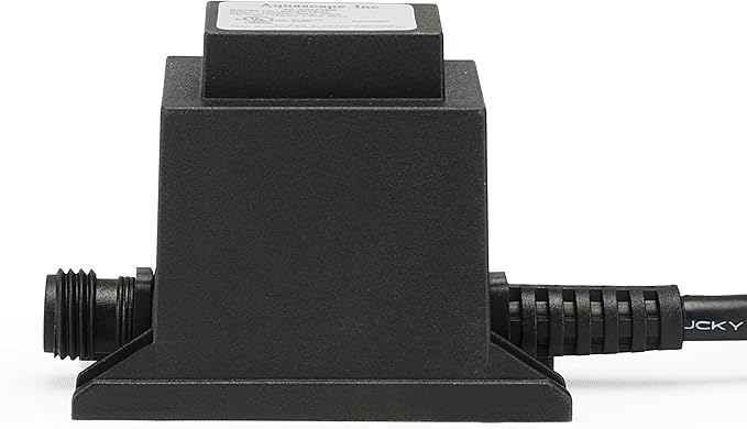 Aquascape LED Transformer 20 Watt 12 Volt for Pond Water Feature Waterfall Landscape and Garden 98485