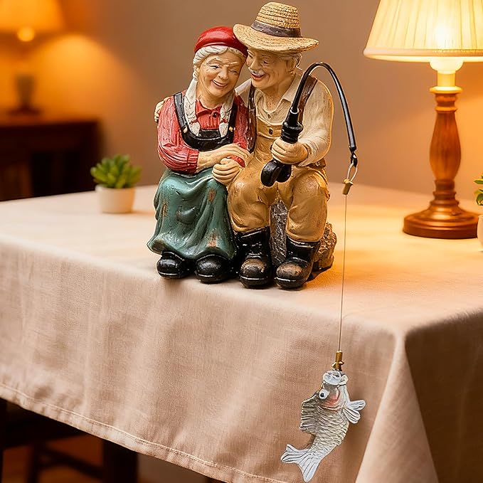 Teaeeno Couple Decor Outdoor, Timeless Moments for A Lifelong Partnership, Gift for Valentine, Wedding Anniversary