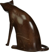 Achla Designs Coy Cat, Garden Animal Statue