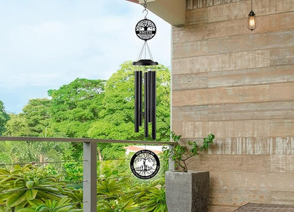 Personalized Wind Chimes for Mother's Day, Customized Wind Chime for Outside, Personalized Gift for Mom,Grandma
