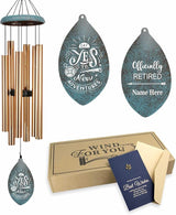 ASTARIN Personalized Happy Retirement Wind Chimes, Tree of Life Retirement Wind Chimes Gifts for Women/Men Teacher Coworker 2025, Going Away Farewell Gifts, Deep Tone Larde Wind Chime(Produced in USA)