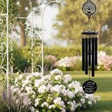 Personalized Memorial Wind Chimes for Loss of Loved One Custom Sympathy Gift in Loving Memory Outdoor Wind Chimes for Mom Dad Bereavement Remembrance Gift (Memorial 1)