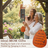 Christmas Mom Gifts Wind Chimes for Outside 26" Windchimes Outdoors Mother Birthday Gifts from Daughter Son