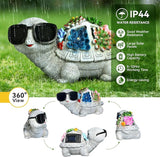 kyoryuger Mothers Day Solar Garden Decor Turtle for Women Mom Grandma Sister, for Mom, Solar Outdoor Decor for Patio Backyard Yard Lawn Decoration-Unique Birthday Present, Yard
