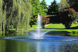 Kasco 3/4HP J Series Decorative RGB Fountain - 120V with 50 Ft Electric Power Cord | RGB LED Lighting | Efficient Pond Aerator Outdoor Fountain