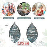 ASTARIN Personalized Happy Retirement Wind Chimes, Tree of Life Retirement Wind Spinner Gift for Women/Men Teacher Coworker 2024, Going Away Farewell Gifts, Deep Tone Larde Wind Chime(Produced in USA)