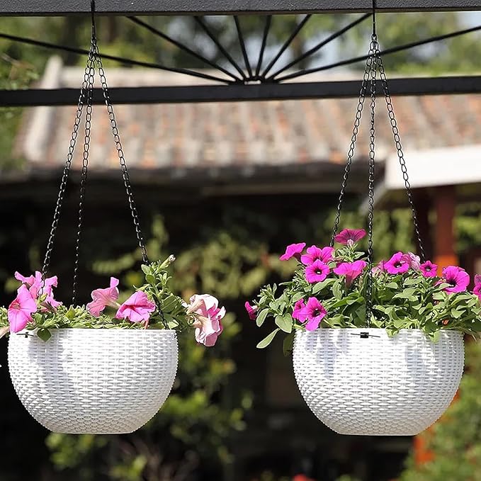 Metal Hanging Chain, 236 Inch Black Chains for Plants Metal Wire Hanging Chains with Hooks for Bird Feeders, Wind Chimes, Ornaments, Lanterns