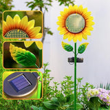 Solar Sunflower Garden Stake Lights, Waterproof LED Outdoor Decorative Lights for Yard Patio Lawn, Unique Birthday Gift for Mom Grandma, Garden Gift for Plant Lovers