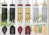 Personalized Daughter Cardinal Memorial Crystal Wind Chimes Remembrance Sympathy Ornament Keepsake in Memory of Child Girl Kid Her Custom Name Date Bereavement Condolence Gift for Outdoor Hanging