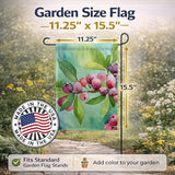 Caroline's Treasures Connecticut Mountain Laurels in Watercolor Garden Flag Mailbox Flag Decorative Yard Flag Banner Outside Patio Artwork Yard Flower Beds, Garden Size, Multicolor