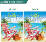 Seasonal Garden Flags Set of 12-Double Sided 12 x 18 Inch Outside Yard Flags, Small Flags for Outside, Holiday Garden Flags for All Seasons, Spring Easter Summer 4th of July Outdoor Flags