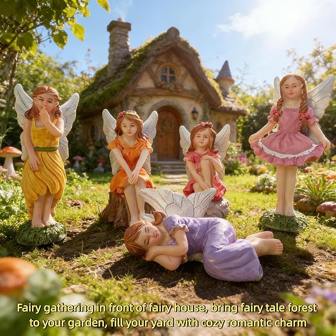Fairy Figurines, Fairy Garden,Fairy Garden Accessories,Fairies Figurines,Fairy Garden Figurines,Fairies for Fairy Garden,Garden Fairies,mini Fairy Figurines,Fairy Garden Fairies