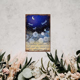 Dragonfly Tin Sign Night Sky Metal Poster Vintage, I Know That was You, Wall Art Decor Gifts for Home Bar Kitchen Restaurant Bedroom Garden Plaque 8x12 Inch
