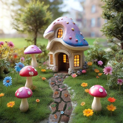 Fairy Garden Walkway Path, Fairy Garden Pathway, Fairy Garden Accessories, Stone Path, Dollhouse Road Way, Micro Miniature Path Road for Fairy Garden, Enchanted Garden Path
