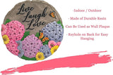 Spoontiques 13238 Live Laugh Love Stepping Stones, Multicolored