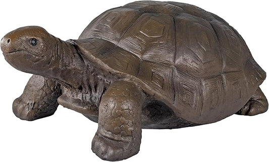 Sunnydaze Talia the Garden Turtle Statue - Turtle Garden Decor for Yard, Lawn, Patio Decor – 29" x 15" Durable Reinforced Glass Fiber - Gift Idea
