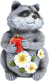 Roman 9.25 Inch H Raccoon Garden Statue