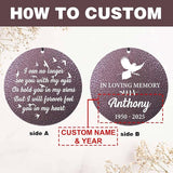 ASTARIN Customized Wind Chimes for Loss of Loved One, Memorial Gifts for Loss of Mom/Dad, Bereavement Gifts for Loss of Father, Wind Chimes for Outside Deep Tone, Produced in USA