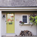 AVOIN colorlife Home Sweet Home Spring Mushrooms House Flag 28 x 40 Inch Double Sided, Seasonal Flowers Welcome Yard Outdoor Flag