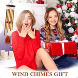 Niece Wind Chimes - Niece Gifts from Auntie, Birthday Gifts for Nieces from Aunt, Christmas Birthday Gift for Nieces, Butterfly Wind Chimes, 25.5"